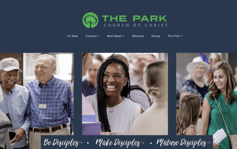 The Park Church in Tulsa, Oklahoma SEO Search Engine Optimization project image